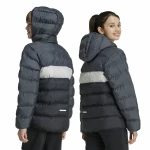 Chaqueta Deportiva para Niños Adidas Cazadora Synthetic Down Infantil Negro Gris