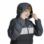 Chaqueta Deportiva para Niños Adidas Cazadora Synthetic Down Infantil Negro Gris