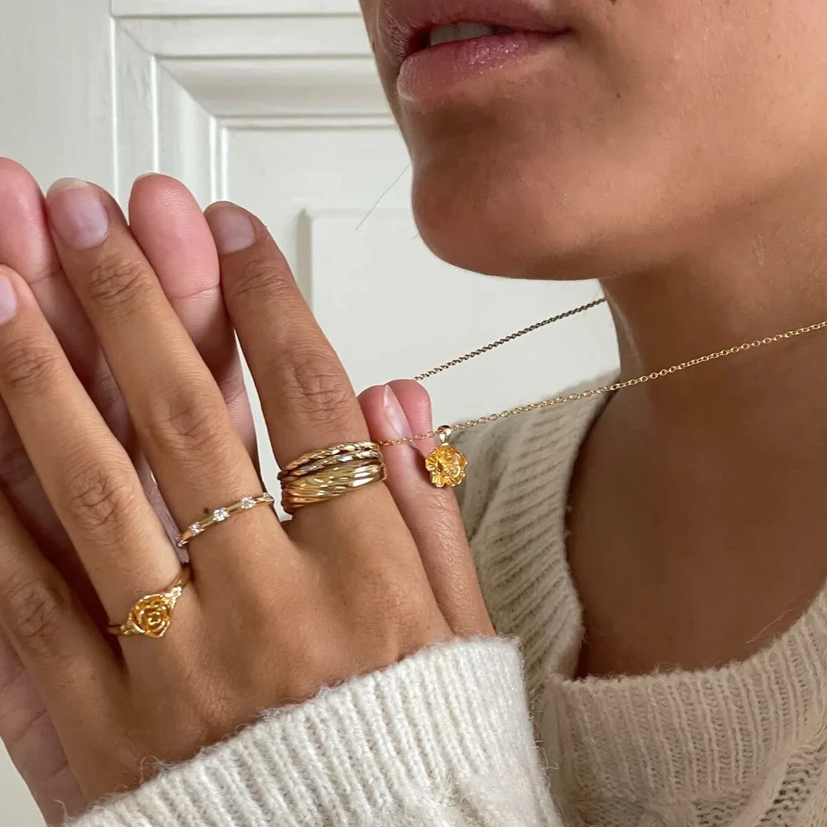 Anillo Mujer 24KAE 124142Y/54 Dorado 14