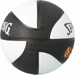 Balón de Baloncesto Spalding Asvel Sz7 Blanco Negro (Talla 7)