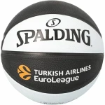 Balón de Baloncesto Spalding Asvel Sz7 Blanco Negro (Talla 7)