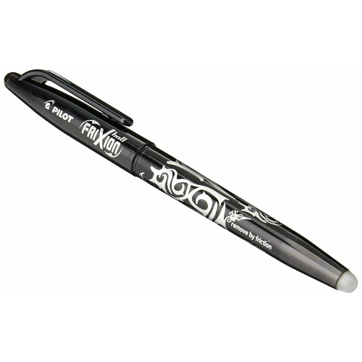 Bolígrafo Pilot Frixion Ball Tinta borrable Negro 0,4 mm 0,7 mm (12 Unidades)