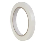 Cinta Adhesiva Apli 66 m 12 mm Blanco PVC (12 Unidades)