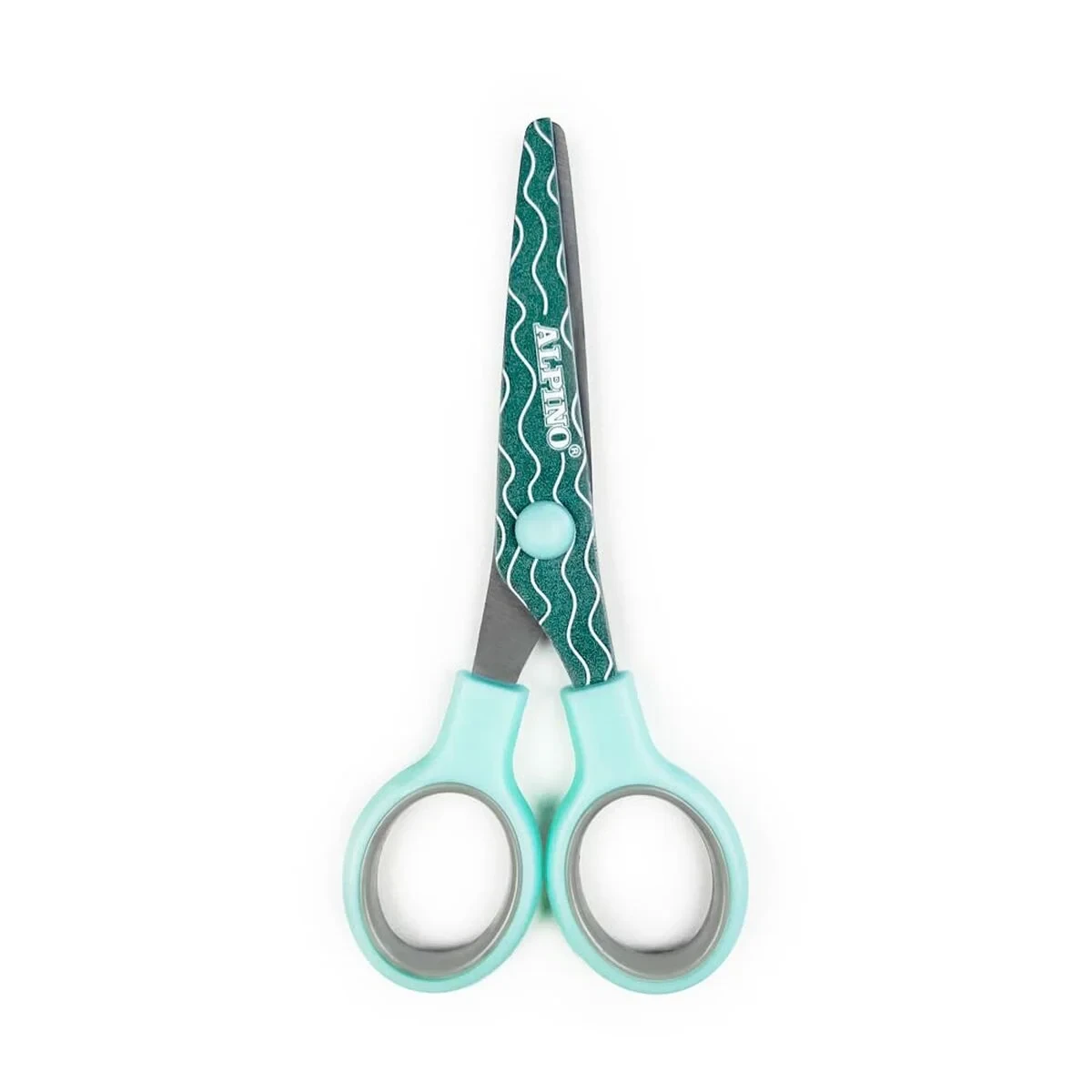 Tijeras Alpino Multicolor Blanco/Naranja Acero Inoxidable 130 mm