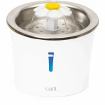Fuente para Mascotas Catit Blanco Plástico/Acero inoxidable