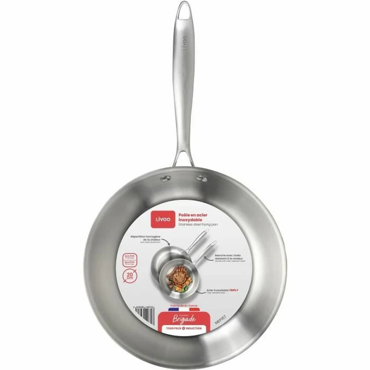 Sartén Livoo Acero Inoxidable Acero Ø 20 cm