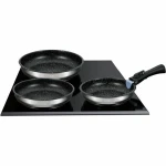 Sartén Arthur Martin Terracotta Acero Inoxidable Ø 24 cm Ø 20 cm Ø 26 cm (3 Unidades)