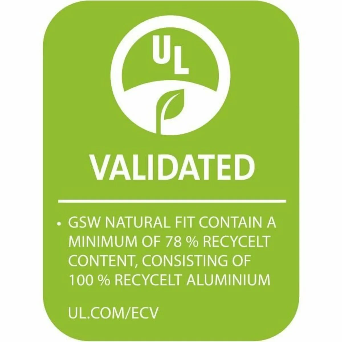 Sartén GSW Aluminio 100 % Reciclado Natural Ø 28 cm