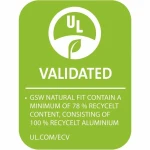 Sartén GSW Aluminio 100 % Reciclado Natural Ø 24 cm