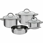 Batería de Cocina GSW Acero 4 Piezas (7 Unidades)
