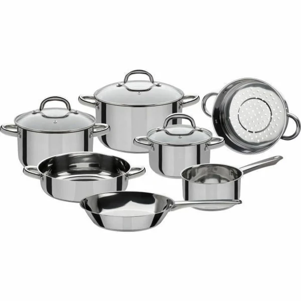 Batería de Cocina GSW Acero 10 Piezas