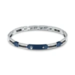 Pulsera Hombre Maserati CERAMIC Acero Inoxidable Plateado