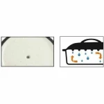 Cacerola Con Tapa GSW Gris Crema Acero Inoxidable Ø 30 cm