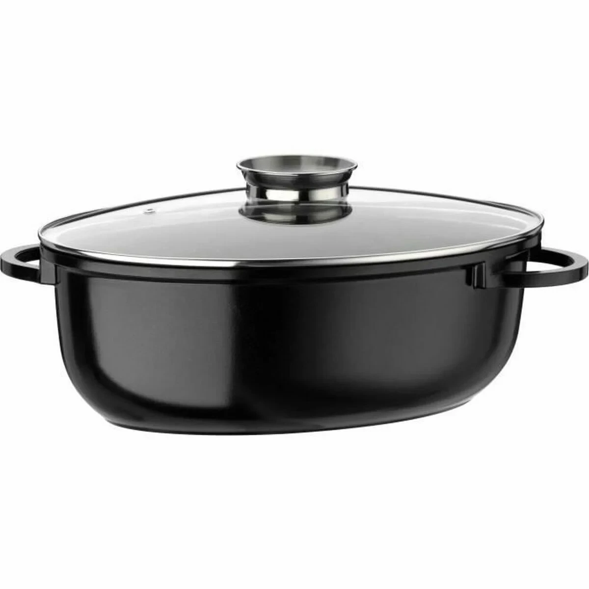 Cacerola Con Tapa GSW 410571 noir Aluminio 8 L