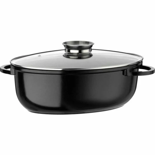 Cacerola Con Tapa GSW 410571 noir Aluminio 8 L
