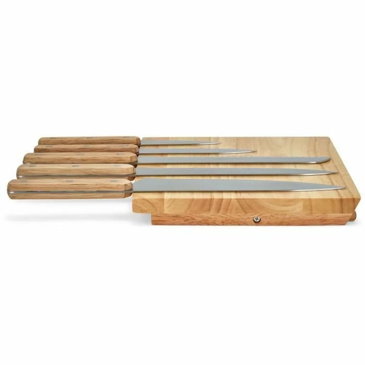 Set de Cuchillos Livoo Acero Acero Inoxidable (5 Unidades)