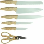 Set de Cuchillos Menastyl Polipropileno Verde 6 Piezas (6 Unidades)