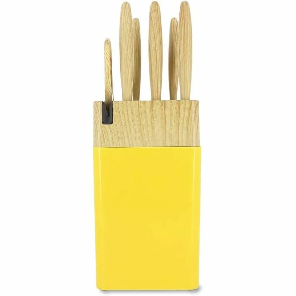 Set de Cuchillos Menastyl Amarillo Polipropileno 6 Piezas (6 Unidades)