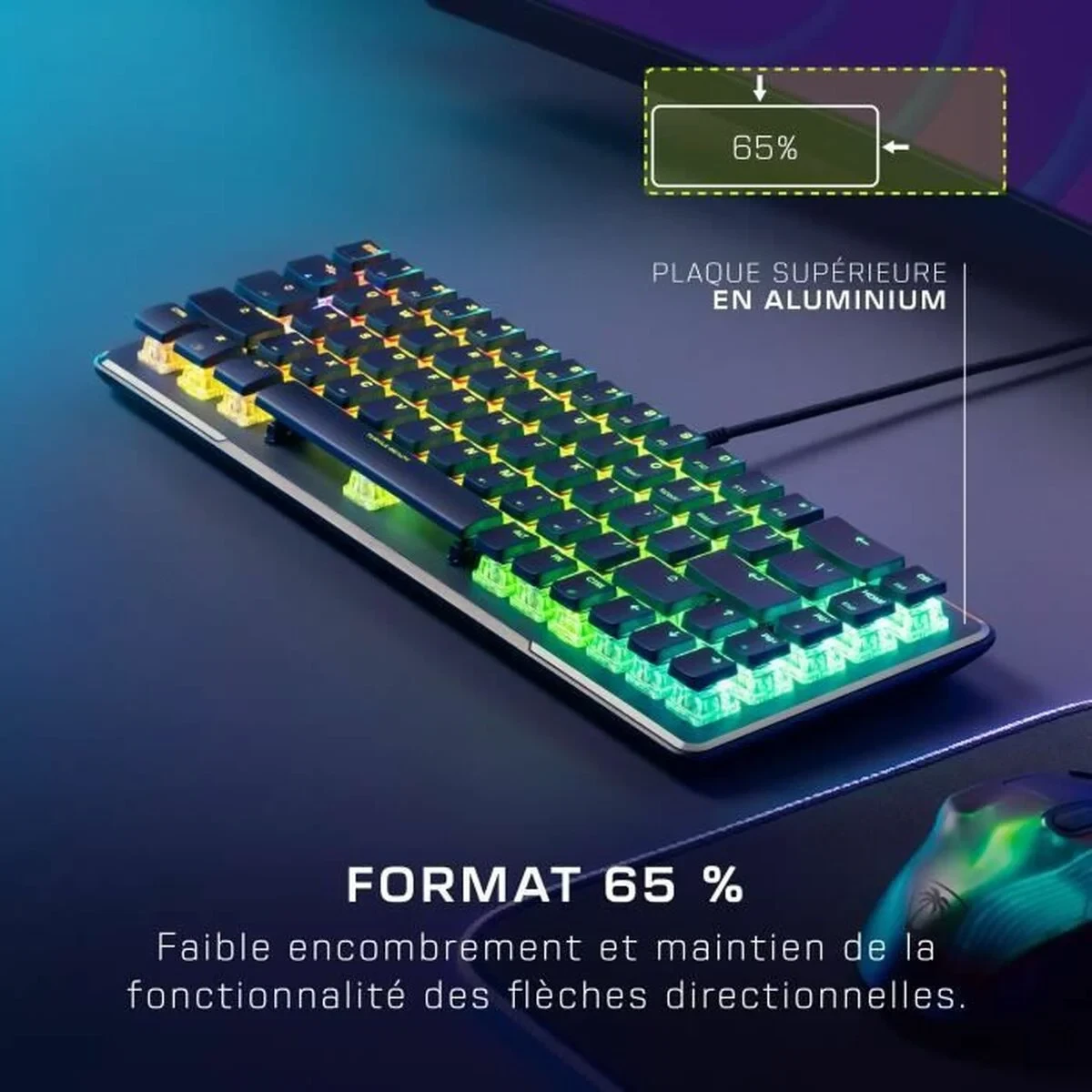 Teclado Turtle Beach Vulcan II Negro QWERTY