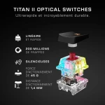 Teclado Turtle Beach Vulcan II Negro QWERTY