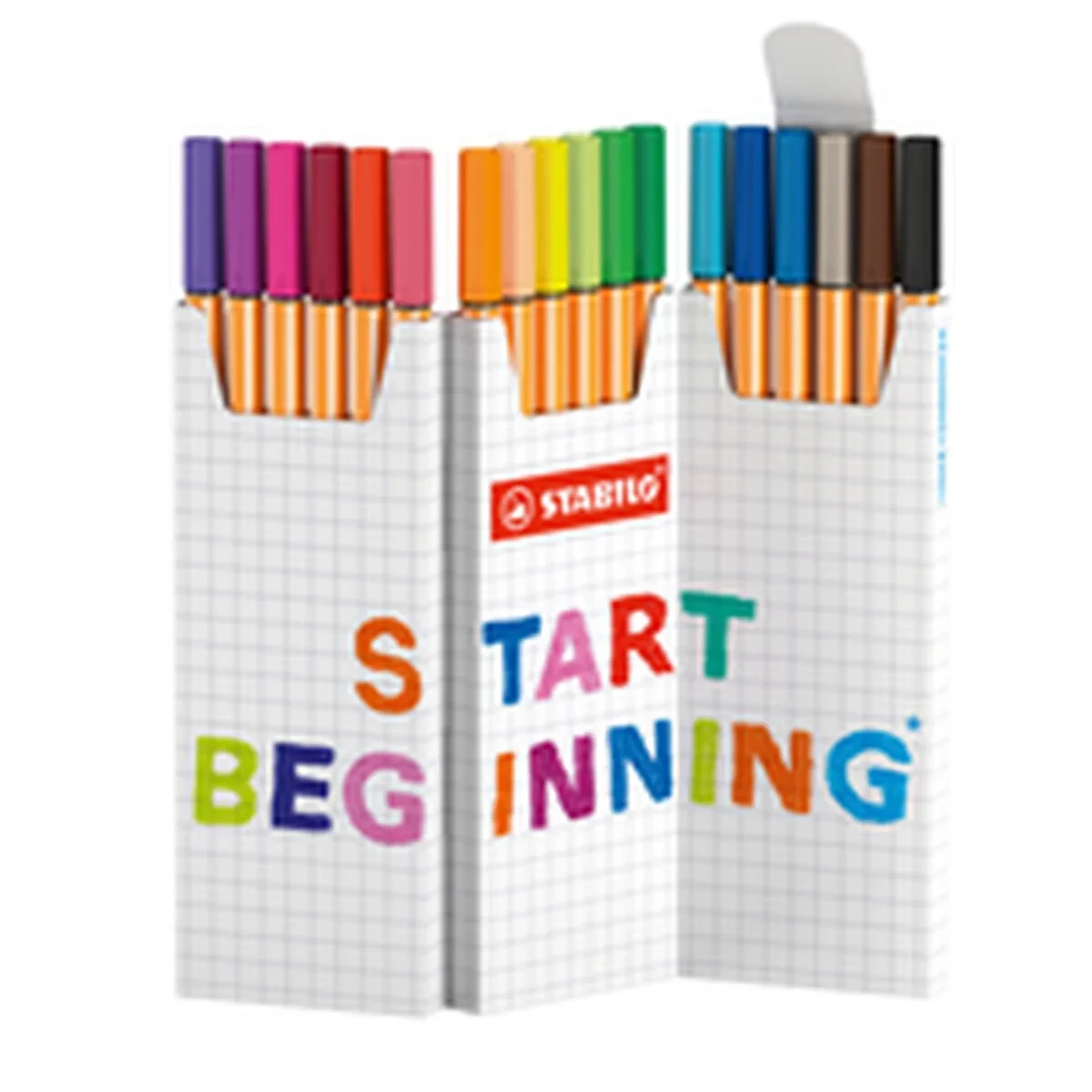 Rotuladores Stabilo Multicolor 18 Piezas