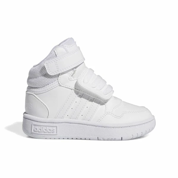Zapatillas de Deporte para Bebés Adidas Hoops Mid 3.0 Blanco