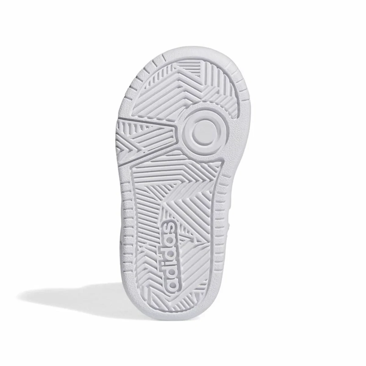 Zapatillas de Deporte para Bebés Adidas Hoops Mid 3.0 Blanco