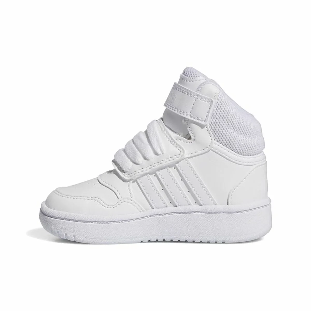 Zapatillas de Deporte para Bebés Adidas Hoops Mid 3.0 Blanco