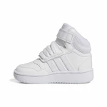 Zapatillas de Deporte para Bebés Adidas Hoops Mid 3.0 Blanco