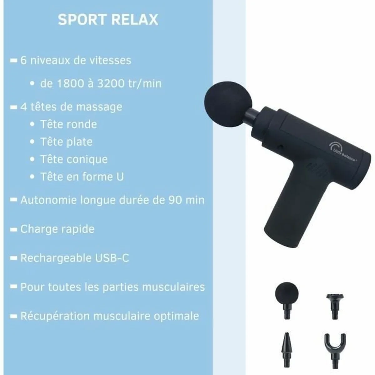 Masajeador de Cuello Little Balance Sport Relax