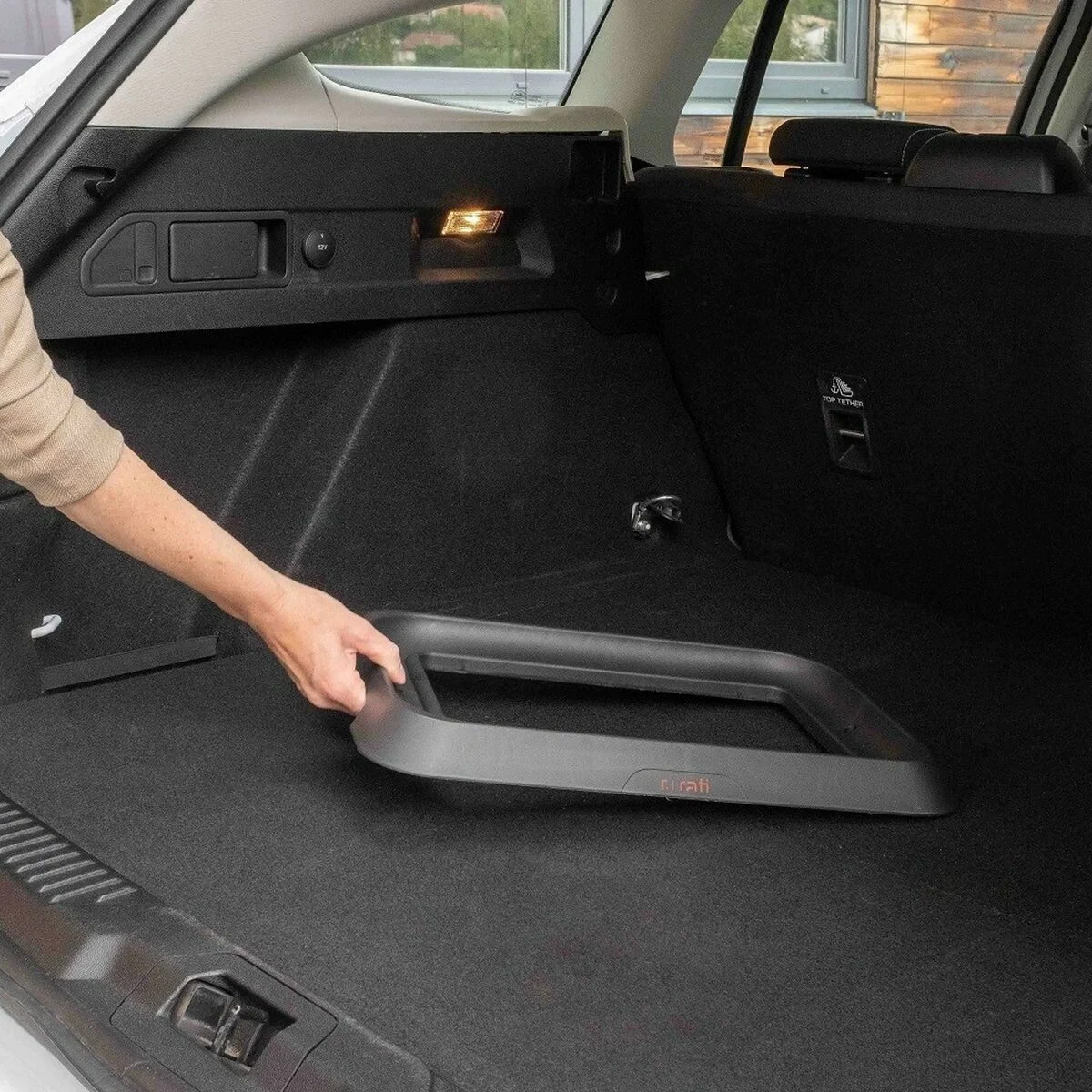 Cesta para el maletero del coche Armster V01763 Rojo Plástico