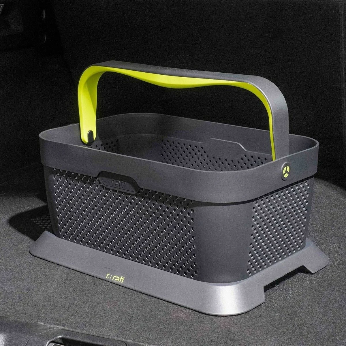 Cesta para el maletero del coche Armster V01344 Negro Plástico