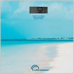 Báscula Digital de Baño Little Balance Caribe Azul