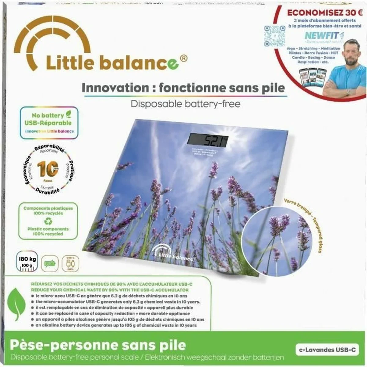 Báscula Digital de Baño Little Balance LITTLE BALANCE