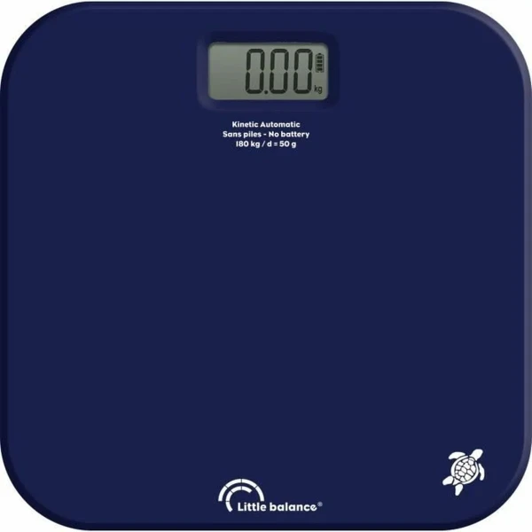 Báscula Digital de Baño Little Balance Kinetic Auto Azul