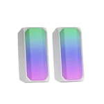 Altavoz Bluetooth Portátil Mars Gaming MSRGBW Blanco 15 W 4 W