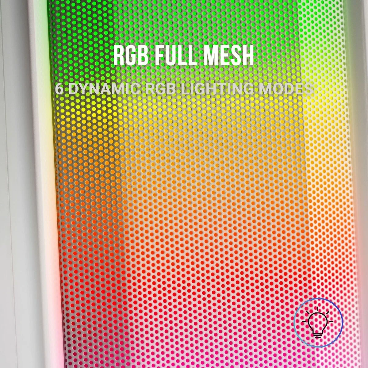 Altavoz Bluetooth Portátil Mars Gaming MSRGBW Blanco 15 W 4 W