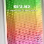 Altavoz Bluetooth Portátil Mars Gaming MSRGBW Blanco 15 W 4 W