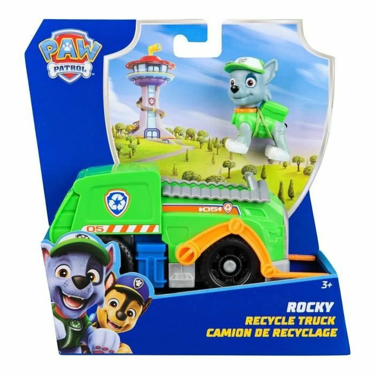 Figura de Acción Spin Master ROCKY The Paw Patrol (12 Unidades)