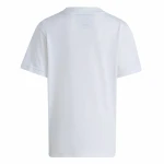 Camiseta de Manga Corta Unisex Adidas Lk Bl Co Blanco