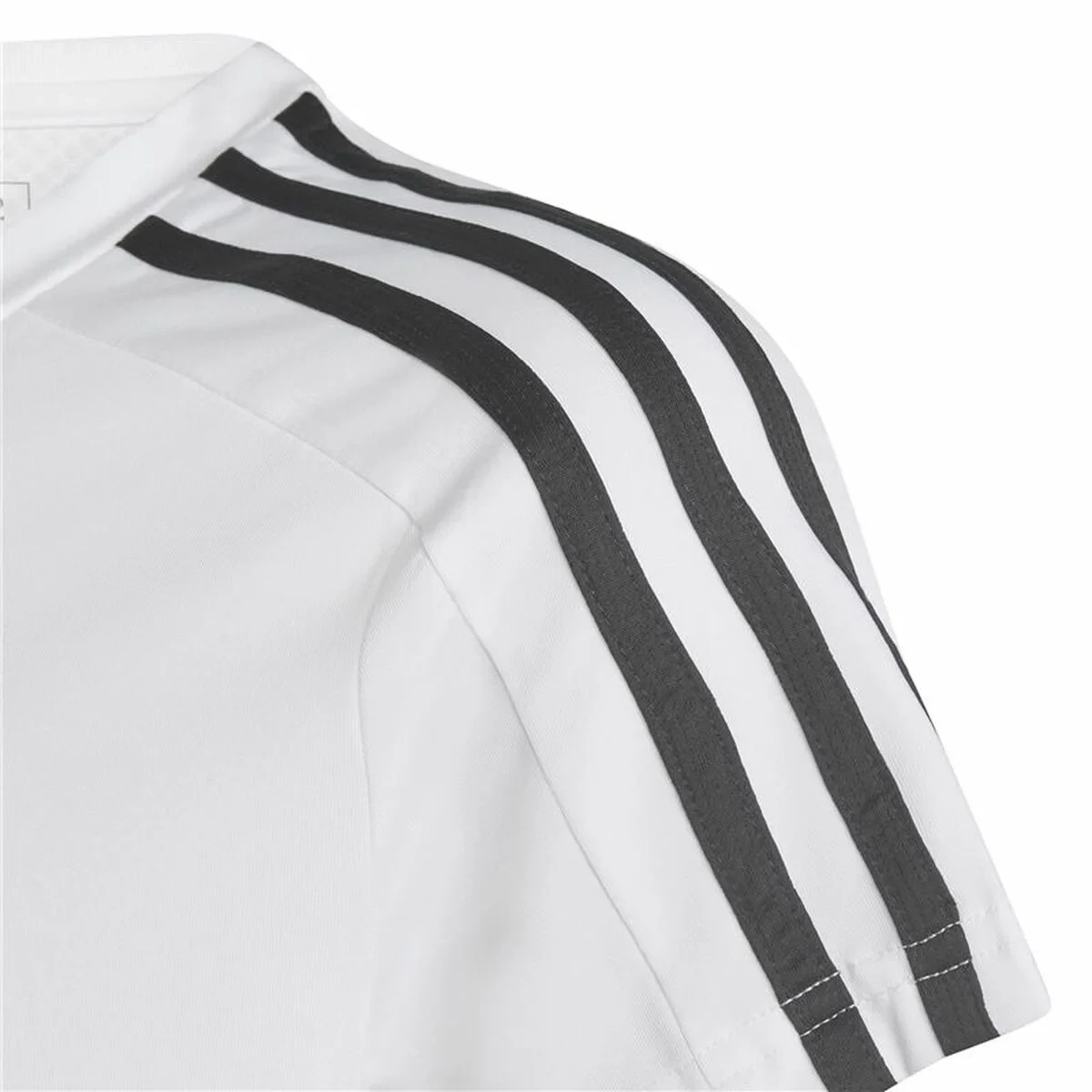 Camiseta de Manga Corta Unisex Adidas Training Essentials 3S Blanco