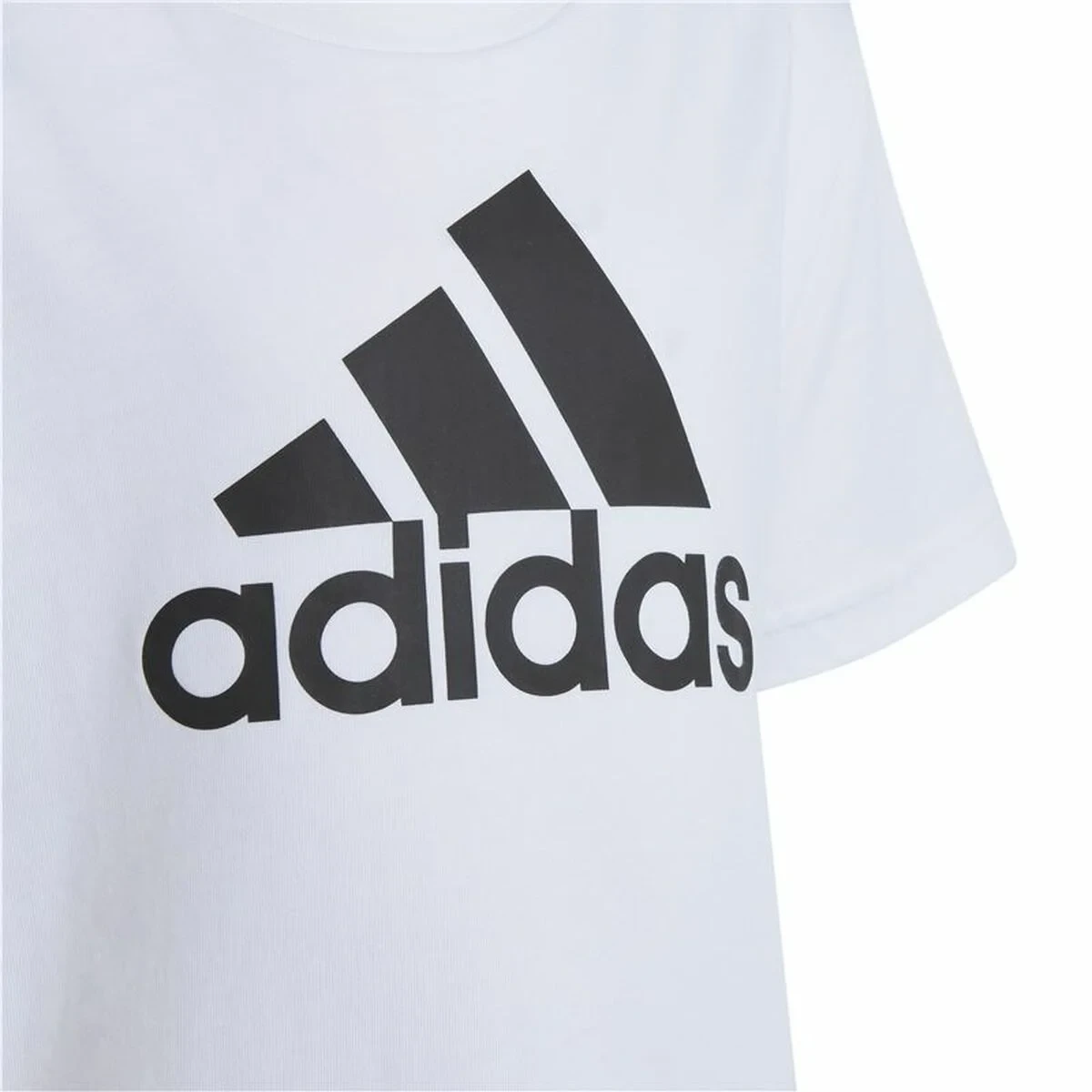 Camiseta de Manga Corta Unisex Adidas Lk Bl Co Blanco