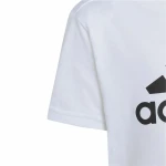 Camiseta de Manga Corta Unisex Adidas Lk Bl Co Blanco