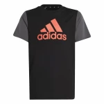 Camiseta de Manga Corta Unisex Adidas Essentials Negro