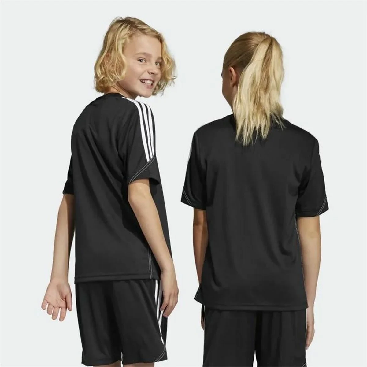 Camiseta de Fútbol Adidas Tiro23 Negro