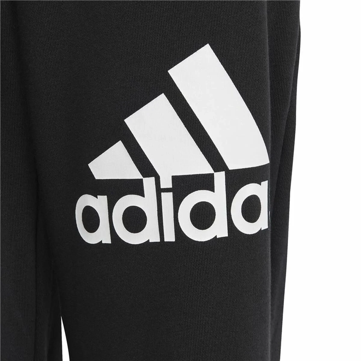 Pantalón Deportivo Infantil Adidas Fit Big Logo Negro