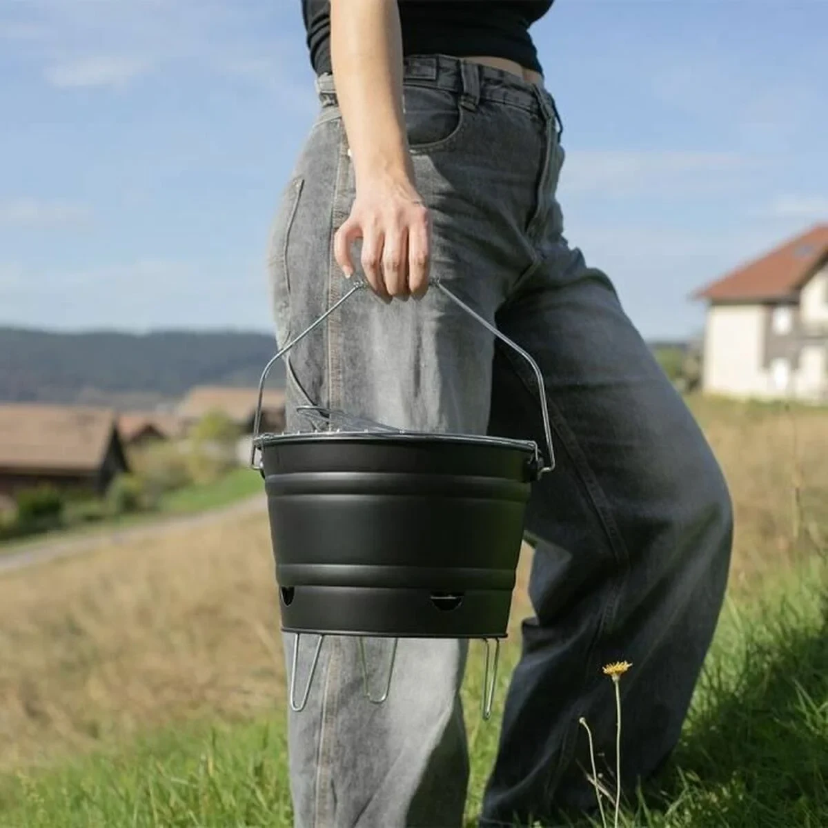 Barbacoa Portátil Livoo DOC327N Acero Inoxidable