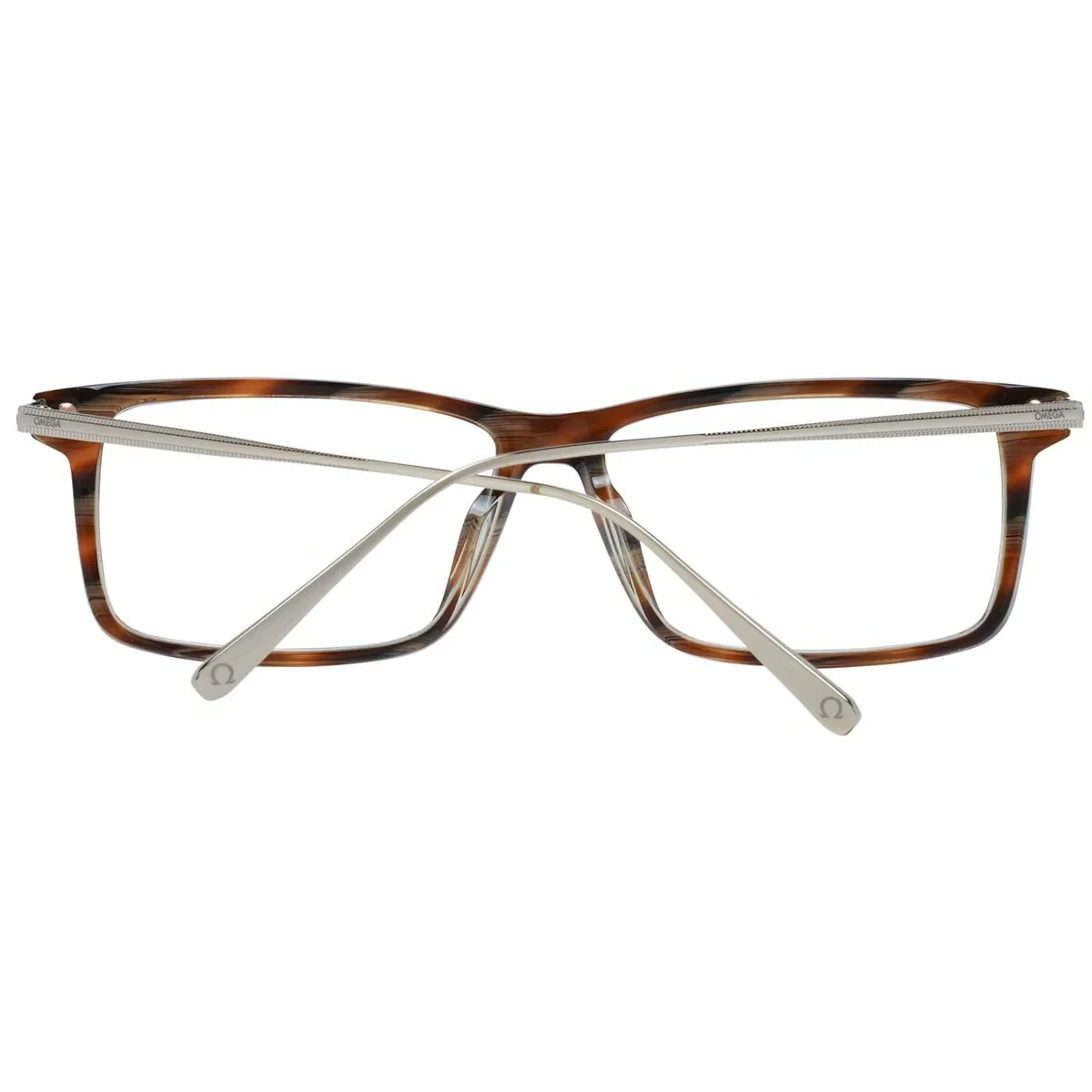 Montura de Gafas Hombre Omega OM5014-58056 Marrón ø 58 mm