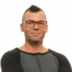 Montura de Gafas Hombre Omega OM5014-58056 Marrón ø 58 mm