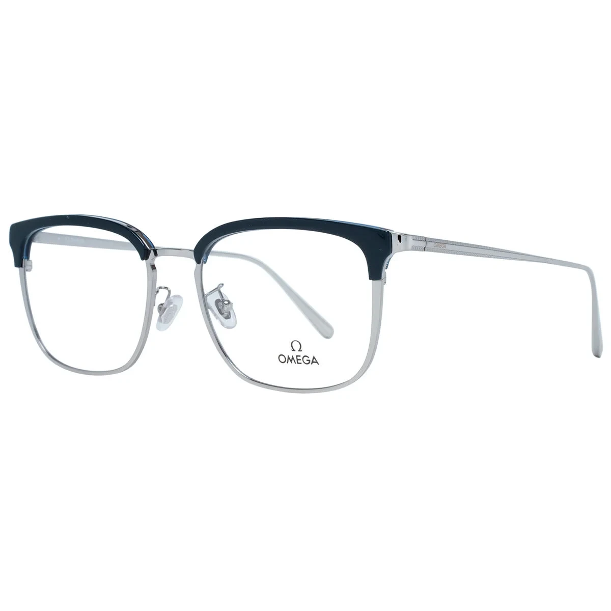 Montura de Gafas Hombre Omega OM5018-H-55092 Azul Ø 55 mm